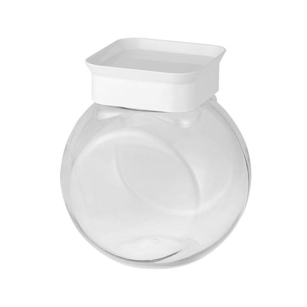 Tarro Super Clear Redondo Blanco / vanyplas