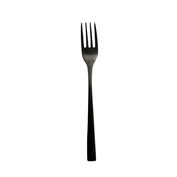 Tenedor de Mesa Negro Mate / Criolla
