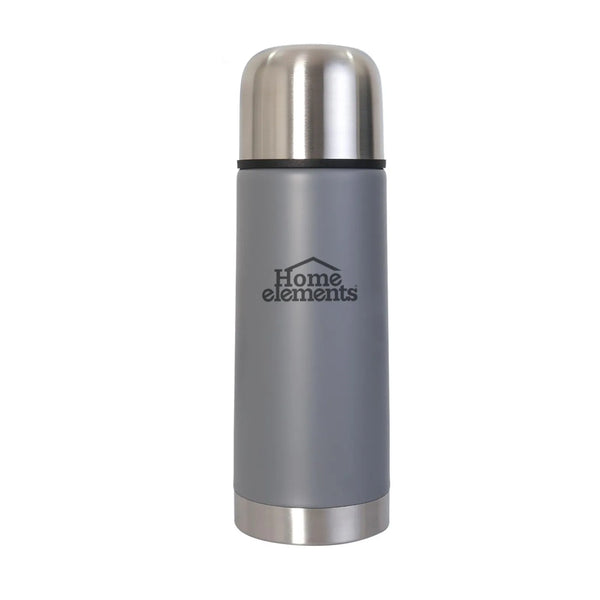 Termo Doble Pared 320 ml Gris / Home Elements