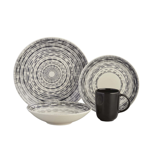 Vajilla Cleo 4 Puestos 16 Piezas / Corona