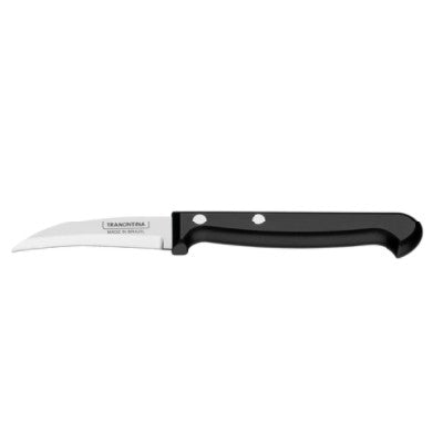 Cuchillo Mondador Ultracorte Negro 3"/ Tramontina