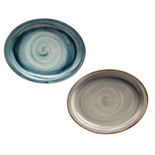 Cargar imagen en el visor de la galería, Bandeja Formas Orgánicas Azul LÍnea Artisan / Corona