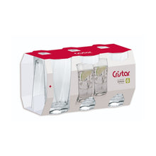 Cargar imagen en el visor de la galería, Set X 6 Vasos Mozart  / Cristar