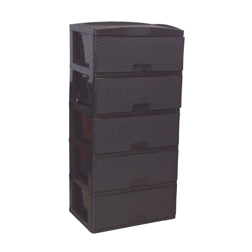 Practimueble Grande x 5 Gavetas Wengue / Colplast