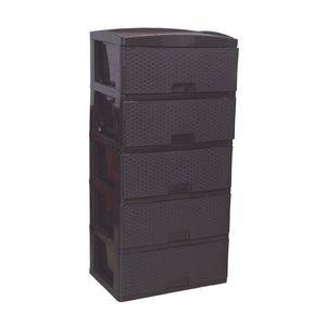 Practimueble Grande x 5 Gavetas Wengue / Colplast
