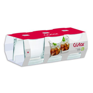 Set X 6 Vasos Schubert Rocks / Cristar