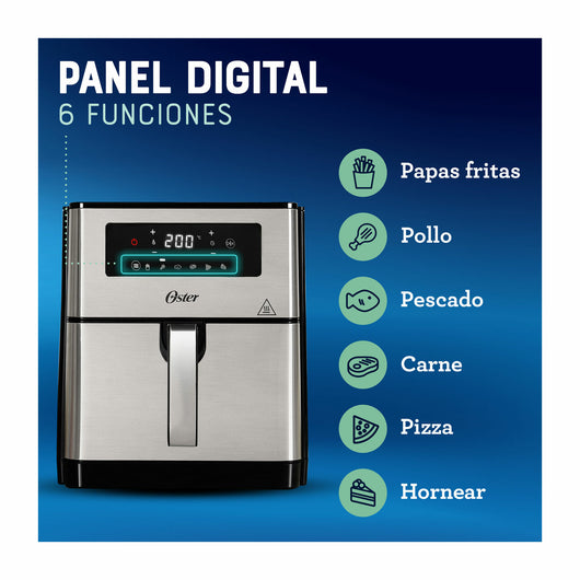 Freidora de Aire Digital Oster 9 Litros Diamond Force 2162654