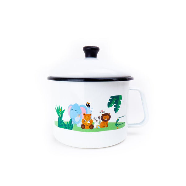 Jarro Peltre Infantil 14 Cm Con Tapa / Grupo North