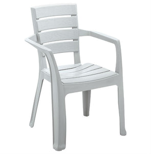 Silla Barú Con Brazos Gris Hielo / Rimax