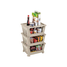 Cargar imagen en el visor de la galería, Canasta Organizadora Taupe / Rimax