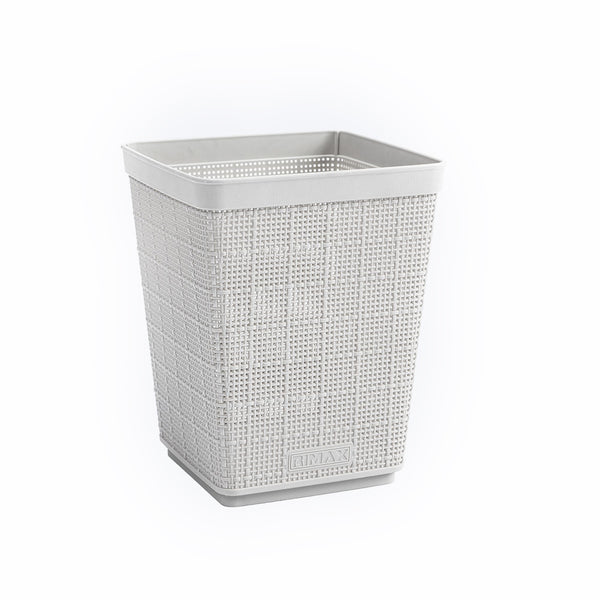 Papelera Fique 6 Litros Gris Hielo / Rimax