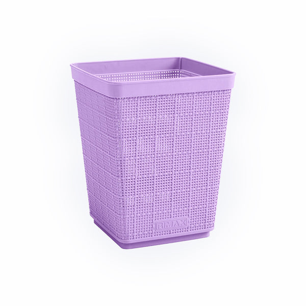 Papelera Fique 6 Litros Lavanda / Rimax