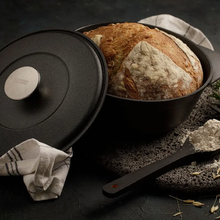 Cargar imagen en el visor de la galería, Cocotte 20 cm con Tapa Aluminio Fundido Delicia / Imusa