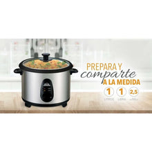 Cargar imagen en el visor de la galería, Arrocera 1 Litro Acero Inoxidable  / Home Elements
