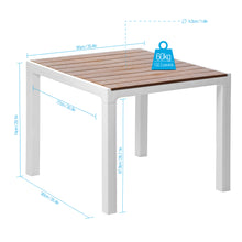 Cargar imagen en el visor de la galería, Mesa Cuadrada Madeira Caramelo / MQ