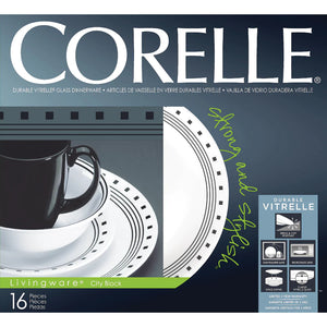 Vajilla City Block 4 Puestos / Corelle®