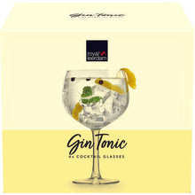 Cargar imagen en el visor de la galería, Set x 4 Copas Gin Tonic 21 Onz / Royal Leerdam