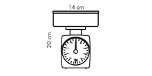 Cargar imagen en el visor de la galería, Balanza de cocina Accura 2 Kg / Tescoma