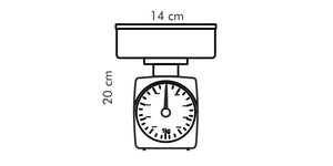 Balanza de cocina Accura 2 Kg / Tescoma