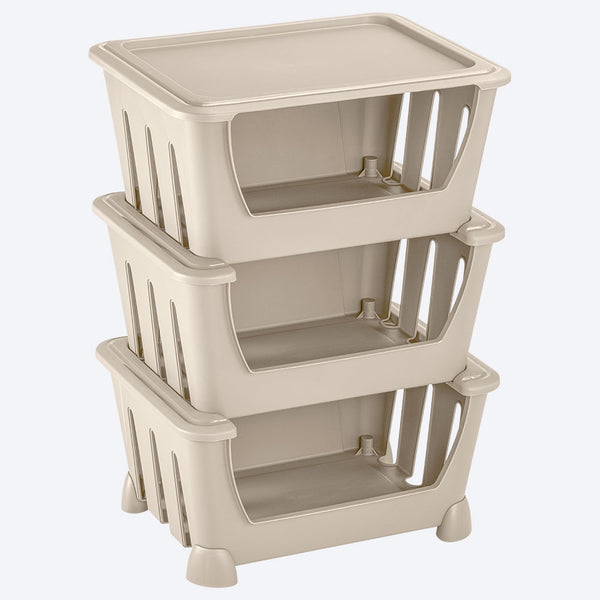 Canasta Organizadora Taupe / Rimax