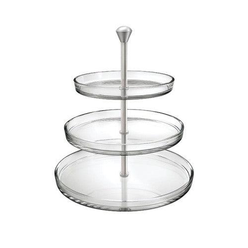 Soporte de Pastel de Tres Niveles / Borgonovo