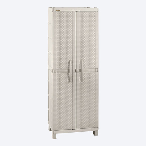 Armario Grande Apariencia Rattan Taupe / Rimax