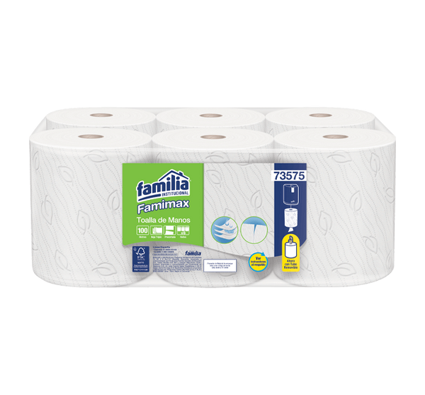Toalla de Manos Famimax Blanco X Und / Familia