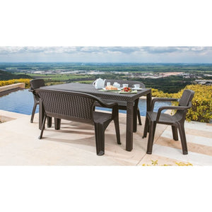 Mesa Eterna Familiar Apariencia Rattan / Rimax