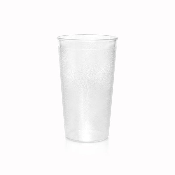 Vaso Cristal Arenado 12 onz  Policarbonato / Persal