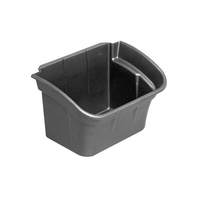 Recipiente para Cubiertos 15 lts Negro para Carro de Servicio / Rubbermaid