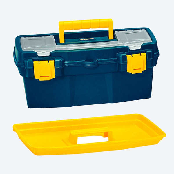 Caja de Herramientas 16" Apilable Azul Navy / Rimax