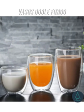 Cargar imagen en el visor de la galería, Vaso Vidrio 250ml Doble Pared / Haus