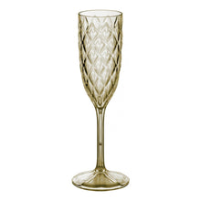 Cargar imagen en el visor de la galería, Copa Champaña 200 ml Citrina Línea Glamour / Plasútil
