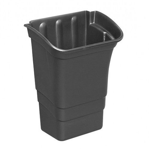 Contenedor de desechos 30 Lt negro para carro de Servicio / Rubbermaid