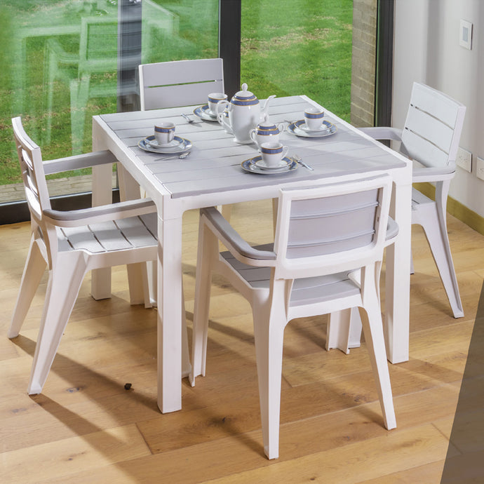 Comedor 4 puestos Madeira Silver / MQ