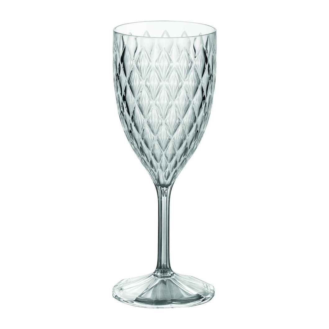 Copa Vino 330 ml Incoloro Línea Glamour / Plasútil