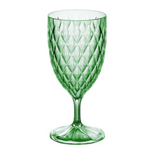 Cargar imagen en el visor de la galería, Copa Agua 380 ml Esmeralda Línea Glamour / Plasútil