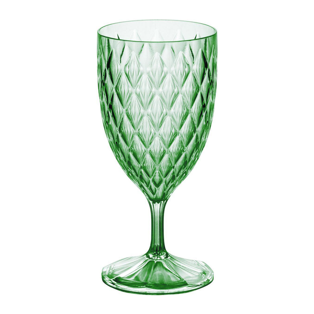 Copa Agua 380 ml Esmeralda Línea Glamour / Plasútil