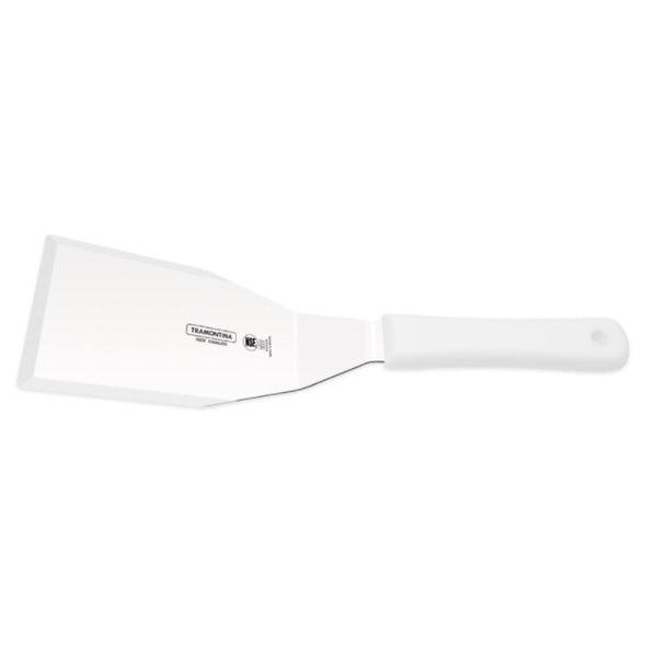 Espátula Hamburguesa 6"x3" Profesional Blanco / Tramontina