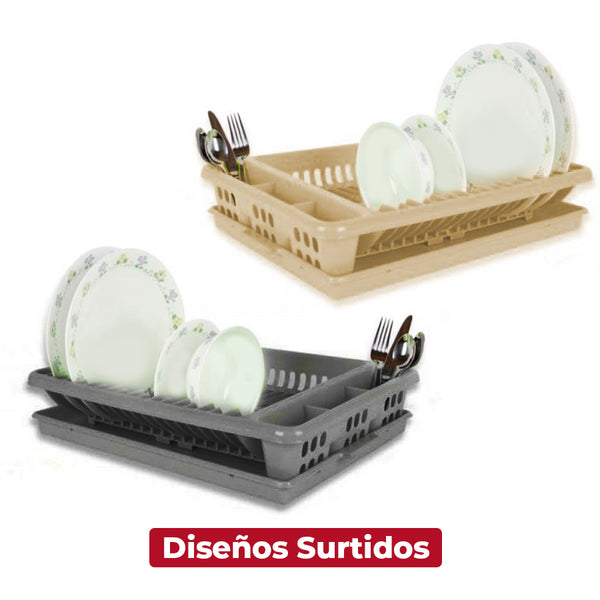 Platero Con Bandeja Konfort / Novedades Plásticas