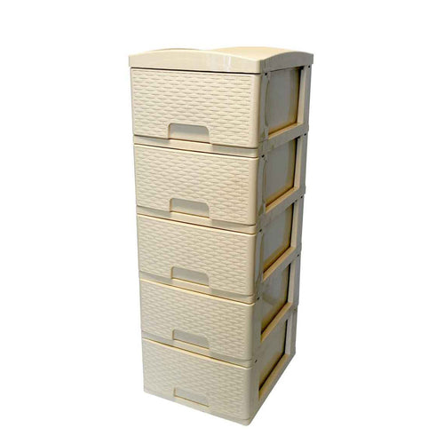 Practimueble x 5 Gavetas Beige / Colplast