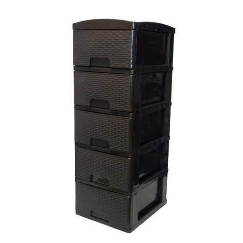 Practimueble x 5 Gavetas Wengue / Colplast