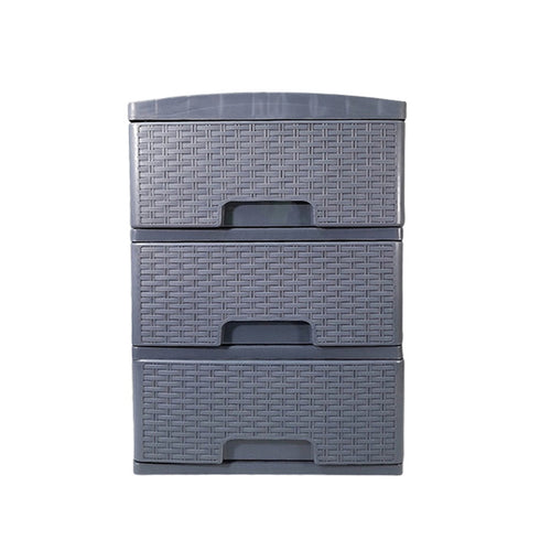 Practimueble Grande x 3 Gavetas Gris / Colplast