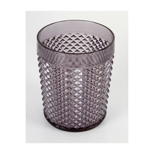 Cargar imagen en el visor de la galería, Set x 4 Vasos Negro en Acrílico Diamante / Mundiutil