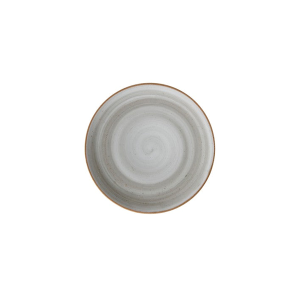 Plato Pando Coupé 17.7 cm Gris Línea Artisan / Corona