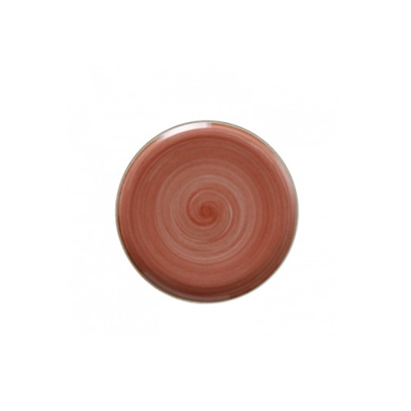Plato Pando Coupé 17.7 cm Salmón Línea Artisan / Corona