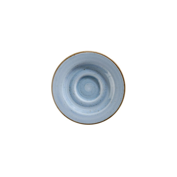 Plato Té 16 cm Azul Línea Artisan / Corona
