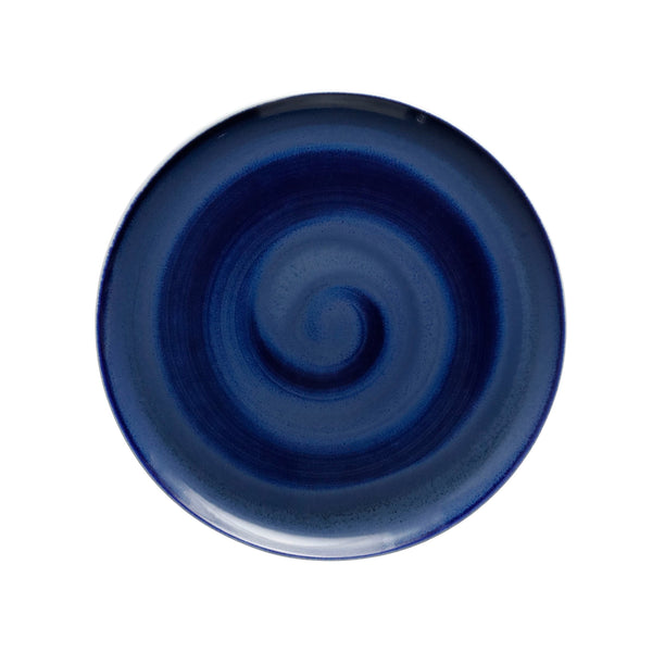 Plato Pando Coupé Línea Aqua Ocean 23.9 cm / Corona