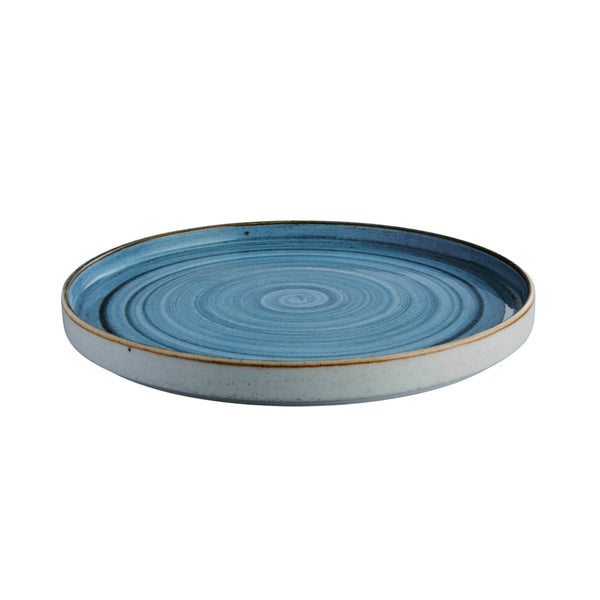 Plato Pando 27.9 cm Rustic Artisan Azul / Corona