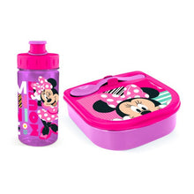Cargar imagen en el visor de la galería, Set Sanduchera + Botilito Minnie / Wantu